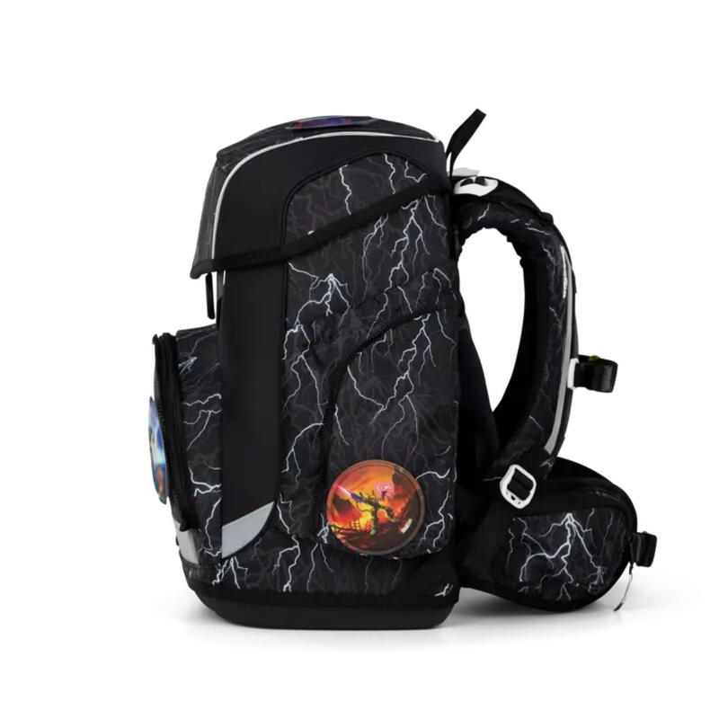 ergobag Schulranzen Cubo, 5-teiliges Set, Super ReflektBr Bild 5