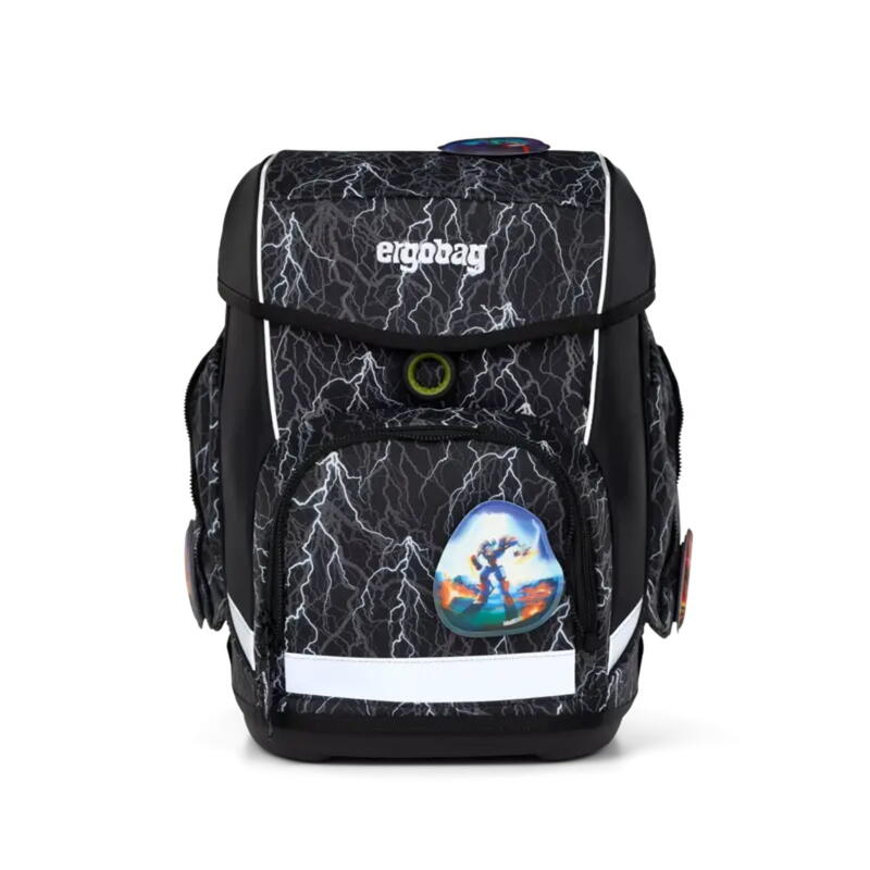 ergobag Schulranzen Cubo, 5-teiliges Set, Super ReflektBr Bild 6