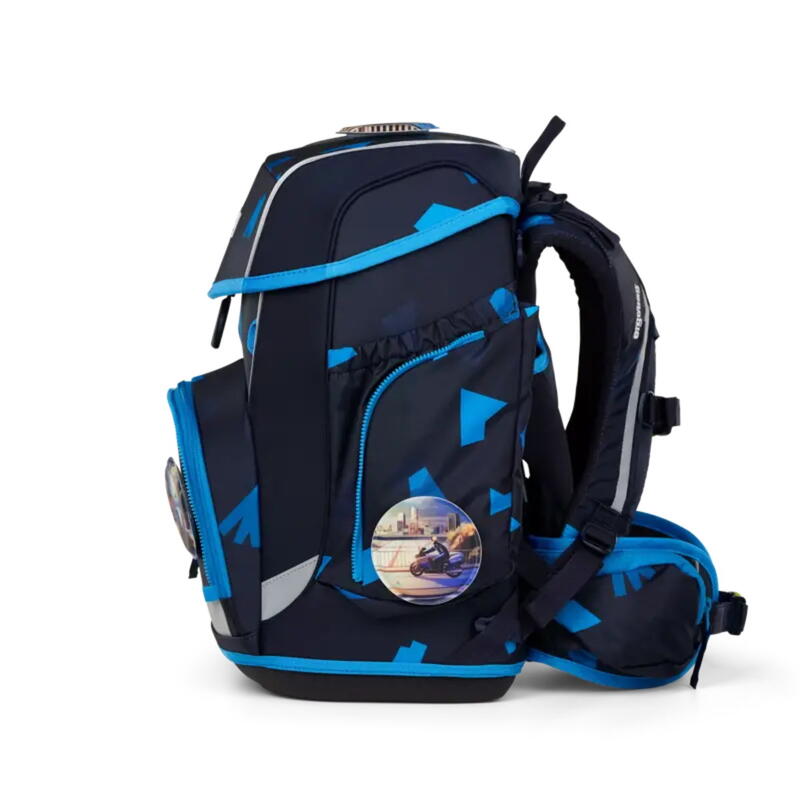 ergobag Schulranzen Cubo, 5-teiliges Set, VerfolgBrjagd Bild 5