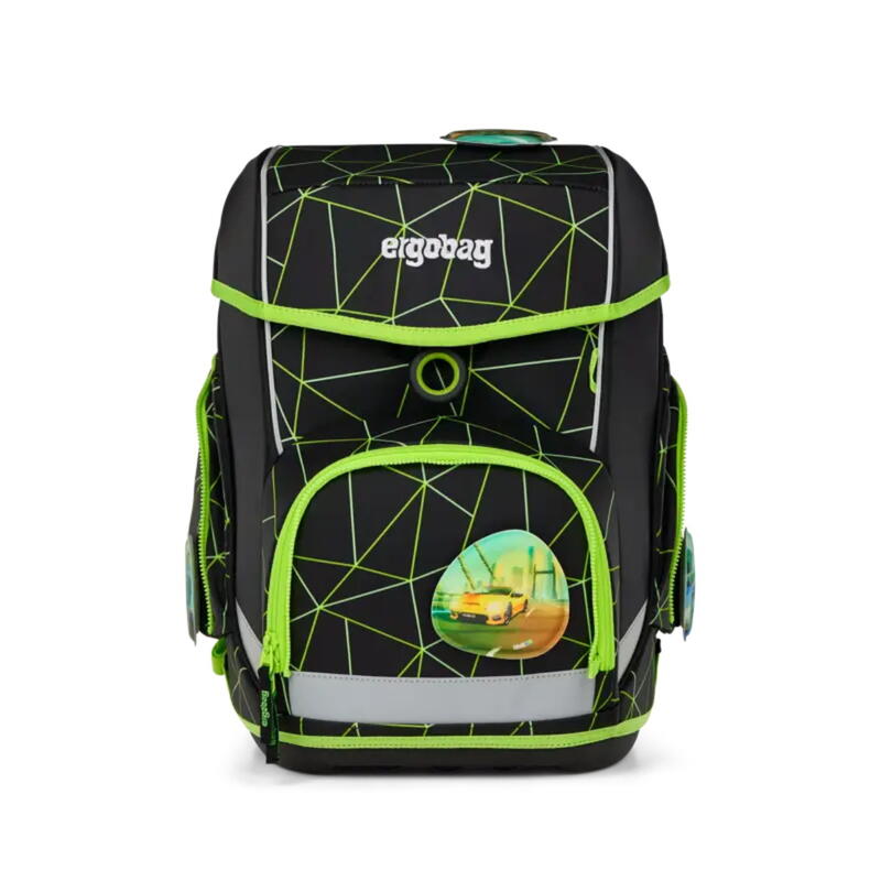 ergobag Schulranzen Cubo, 5-teiliges Set, CyBr Race Bild 2