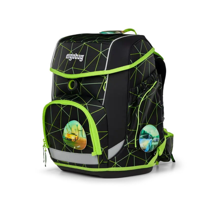 ergobag Schulranzen Cubo, 5-teiliges Set, CyBr Race Bild 3