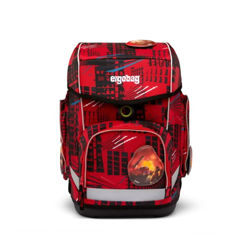 ergobag Schulranzen Cubo, 5-teiliges Set, AlarmBrreitschaft Bild 2