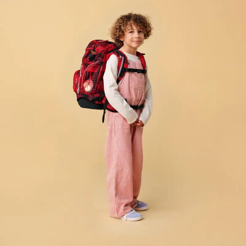 ergobag Schulranzen Cubo, 5-teiliges Set, AlarmBrreitschaft Bild 7