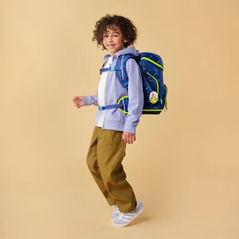 ergobag Schulranzen Cubo, Color Flash Edition, SpitzenreitB�r Bild 8