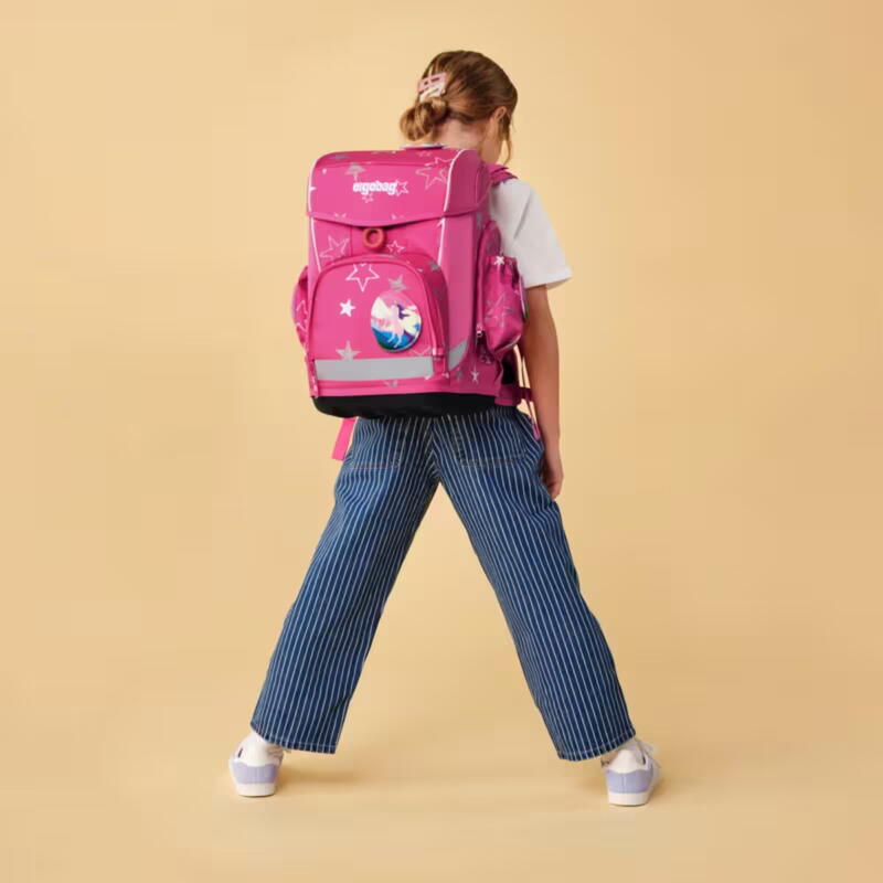 ergobag cubo light, Schulranzen-Set, 5-teilig, SternzauB�r Bild 9