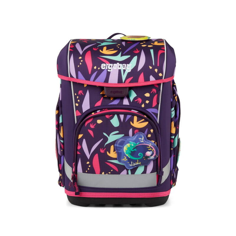 ergobag cubo light, Schulranzen-Set, 5-teilig, AmB�rzonas, Color flash Edition Bild 2