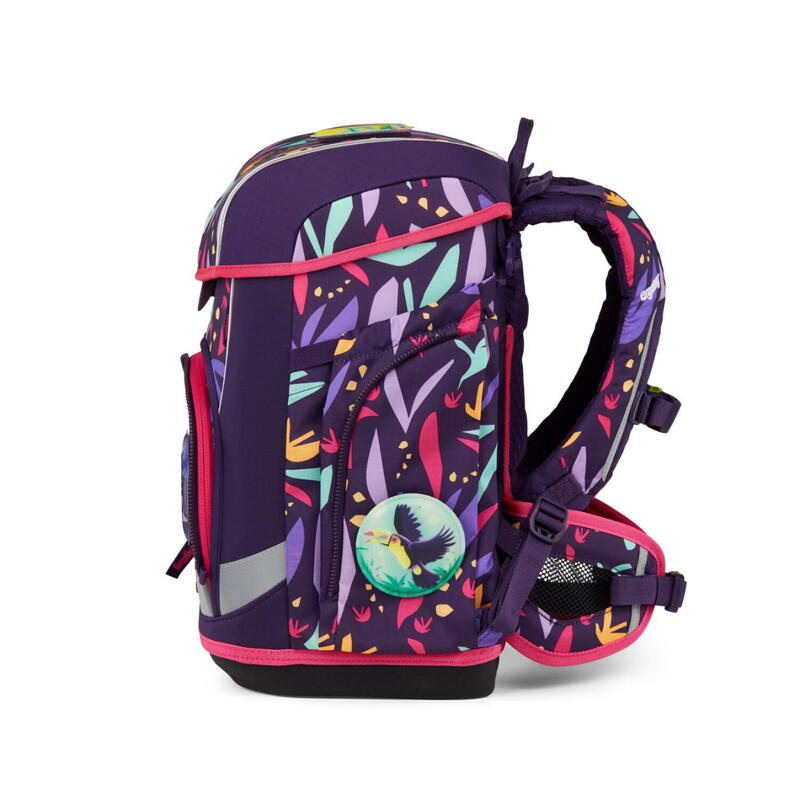 ergobag cubo light, Schulranzen-Set, 5-teilig, AmB�rzonas, Color flash Edition Bild 4