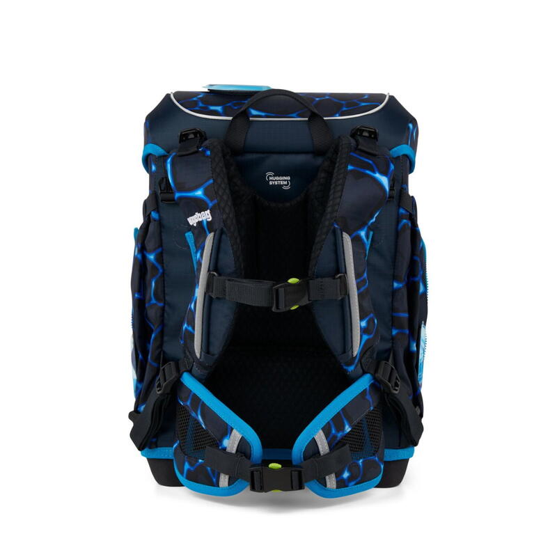 ergobag cubo light, Schulranzen-Set, 5-teilig, B�rassic Garden, Color flash Edition Bild 3