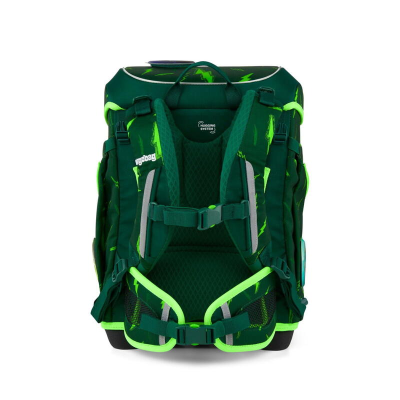 ergobag cubo light, Schulranzen-Set, 5-teilig, B�rtastisch, Color flash Edition Bild 3