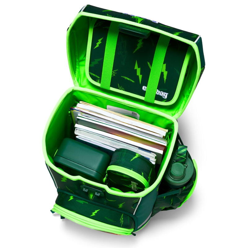 ergobag cubo light, Schulranzen-Set, 5-teilig, B�rtastisch, Color flash Edition Bild 7