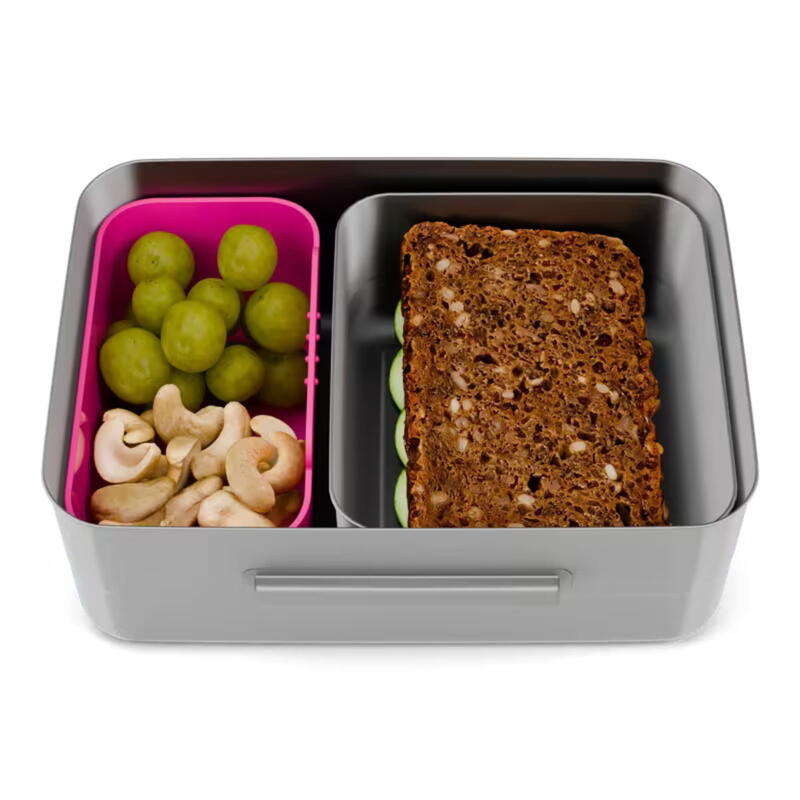 Edelstahl Brotdose Glitzer, Edelstahl Lunchbox, Lunchbox, Vesperbox, Brotzeitdose, Ergobag Brotbox Bild 4