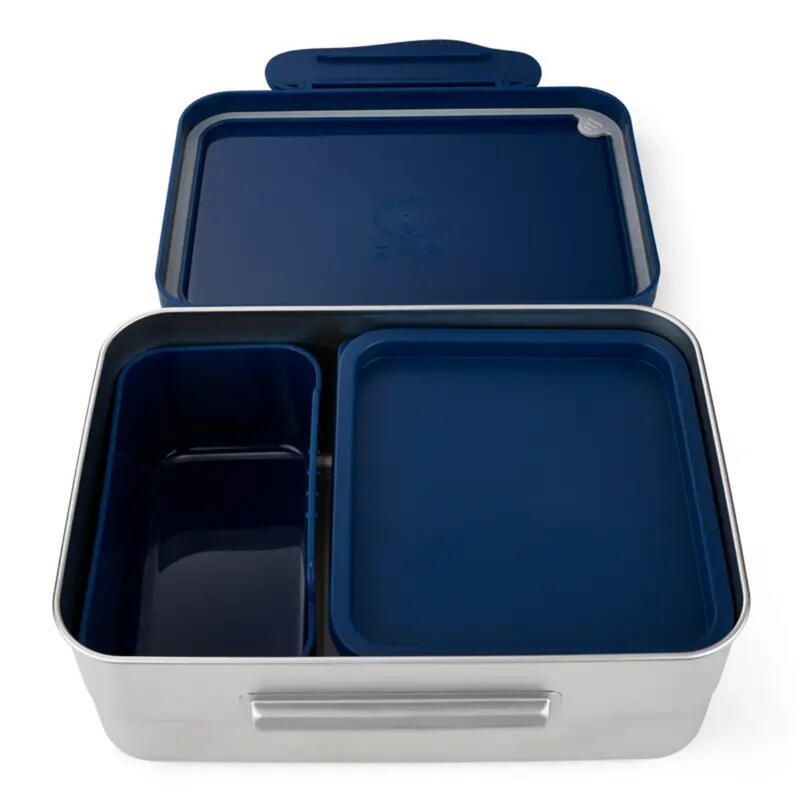 Edelstahl Brotdose, Edelstahl Lunchbox, Lunchbox, Vesperbox, Brotzeitdose, Ergobag Brotbox Bild 3