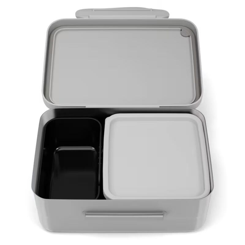Edelstahl Brotdose Gewitter, Edelstahl Lunchbox, Lunchbox, Vesperbox, Brotzeitdose, Ergobag Brotbox Bild 3