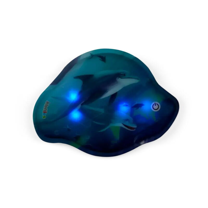 ergobag LED Blinkie Klettie, Delfin Bild 2