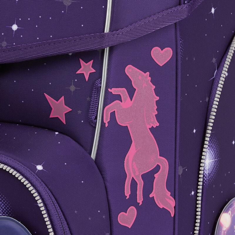 ergobag Reflexie-Sticker Set, Pferde Bild 2