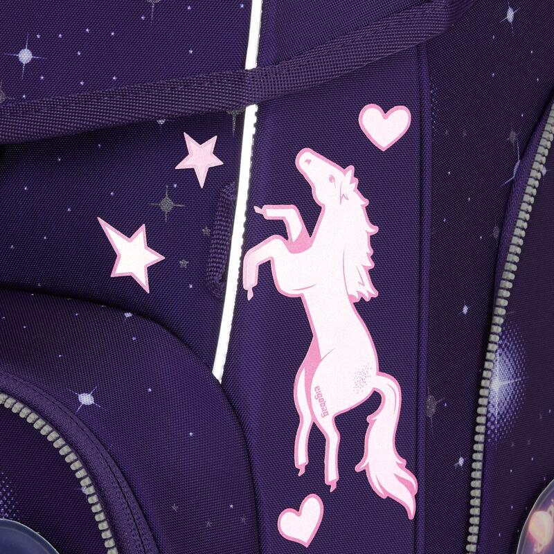 ergobag Reflexie-Sticker Set, Pferde Bild 3