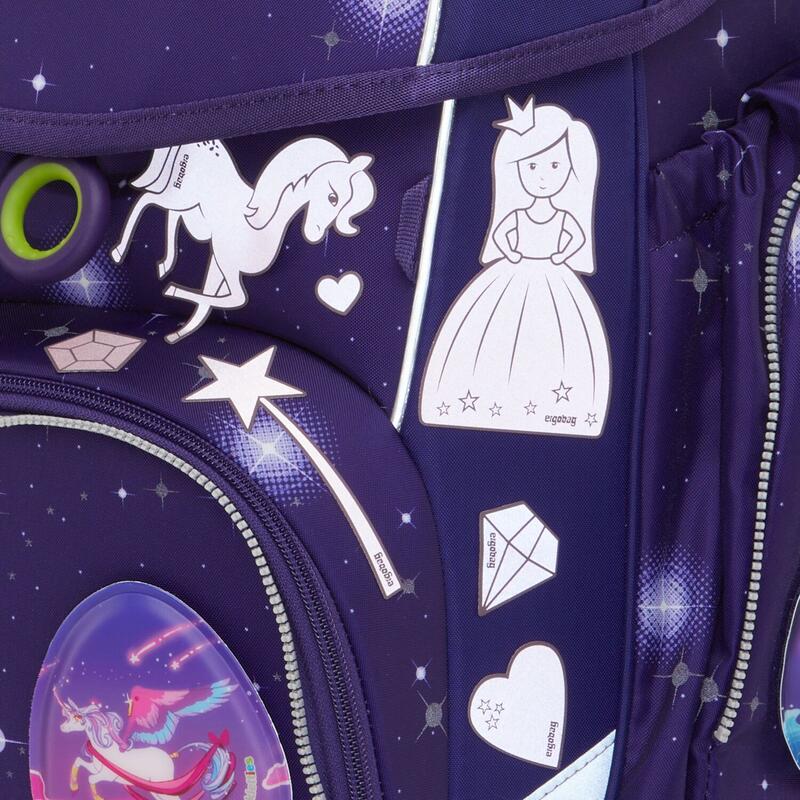 ergobag Reflexie-Sticker Set, Prinzessin Bild 3