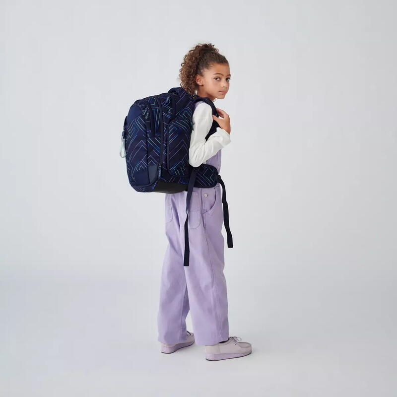 satch match Schulrucksack Purple Laser Bild 7