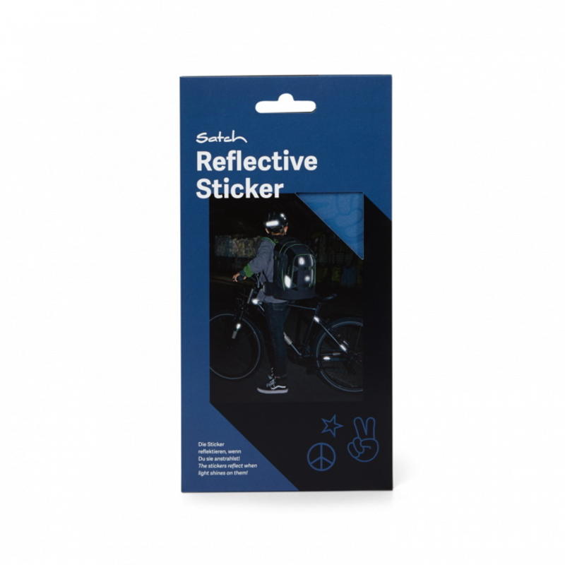 satch Reflective Sticker, blue Bild 3