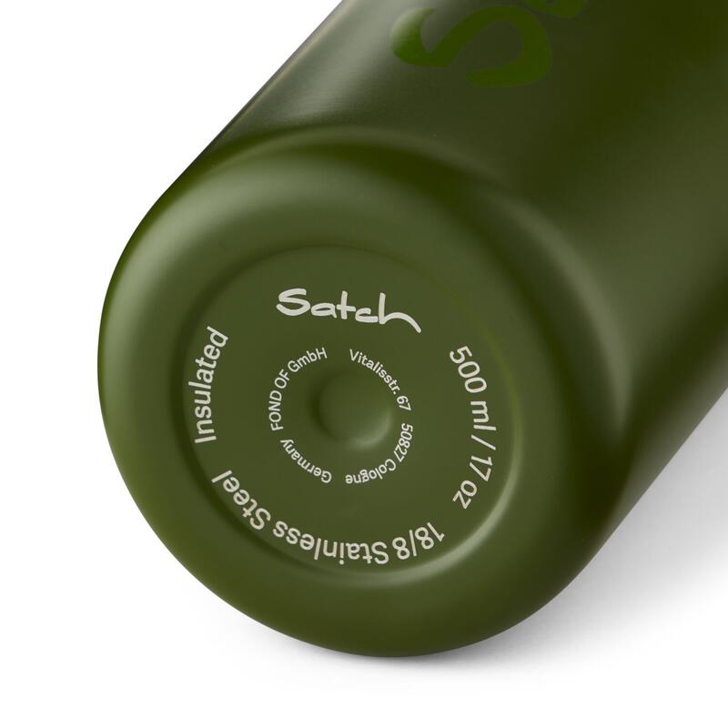 satch Edelstahl-Trinkflasche Olive Bild 5