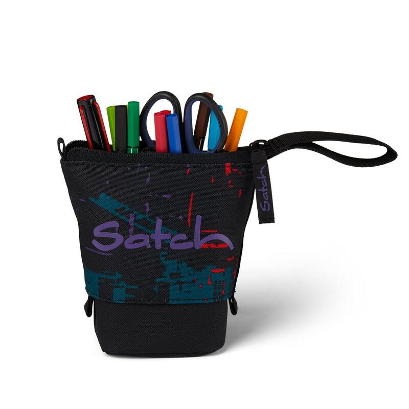 satch PENCIL SLIDER, Night Vision, Schlamperm�ppchen, Schlamperbox, Stiftebox Bild 2