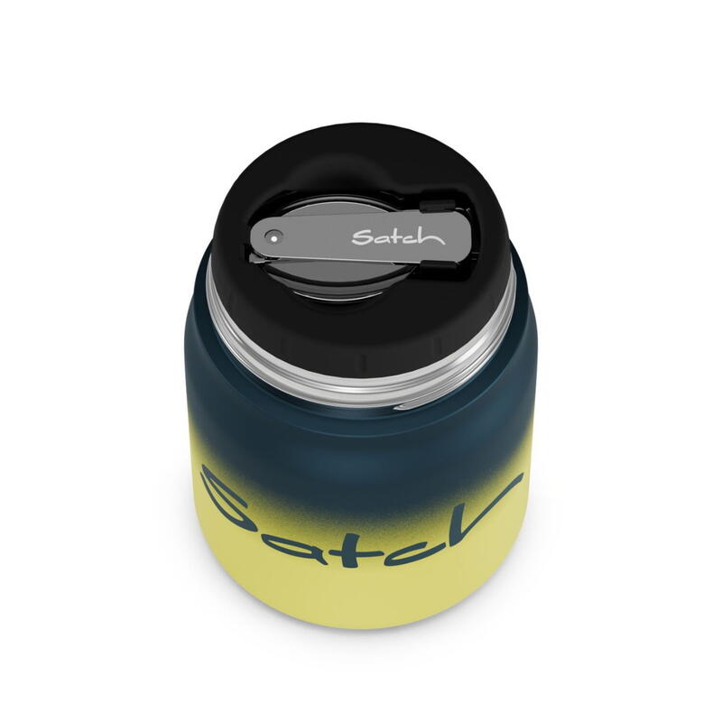 Satch Thermo Lunchbox Blue Graffiti Bild 6