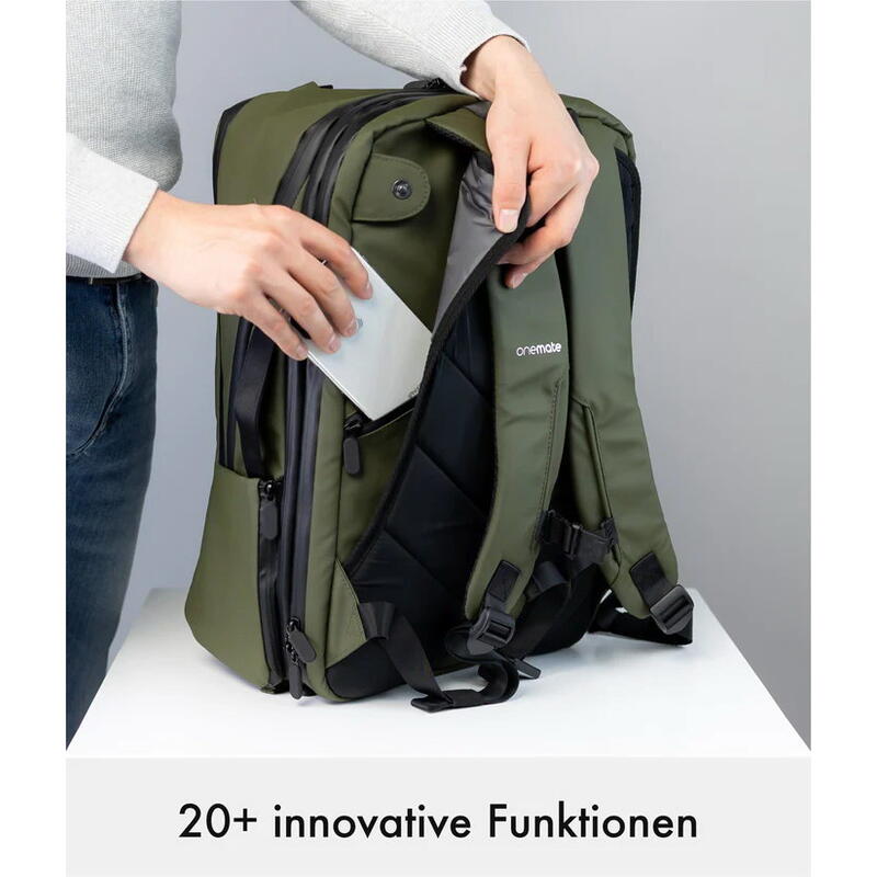 Onemate Discovery, grn, Alltagsrucksack, Schule, Freizeit, Sport Bild 4