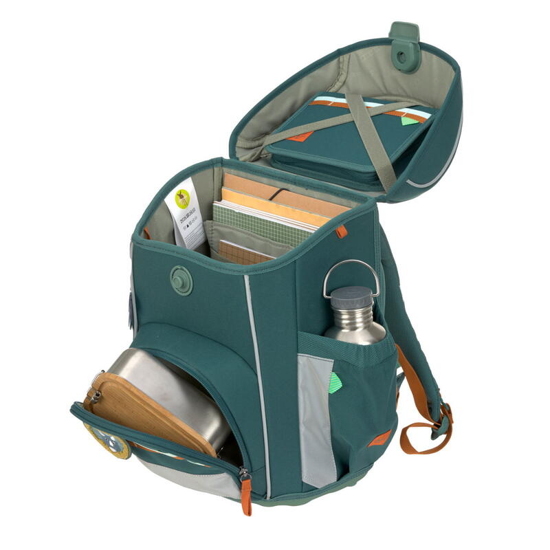 Lssig-Slim, 7-teiliges Schulranzen-Set, Slim Unique dark green Bild 7
