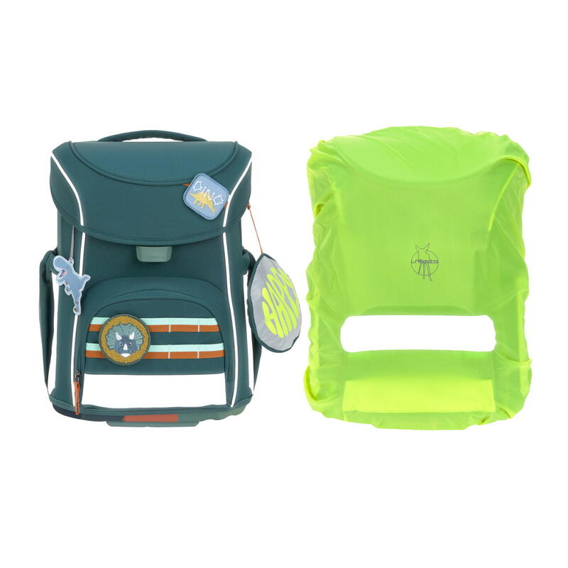 Lssig-Slim, 7-teiliges Schulranzen-Set, Slim Unique dark green Bild 8