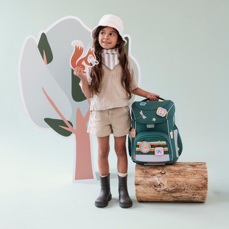 Lssig-Slim, 7-teiliges Schulranzen-Set, Slim Unique dark green Bild 10