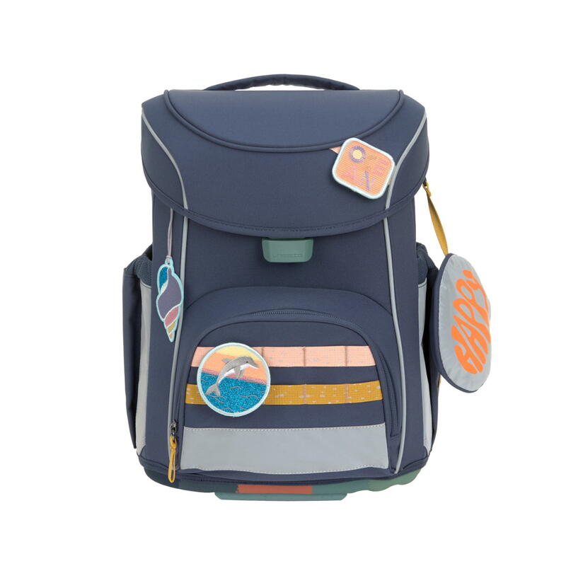 Lssig-Slim, 7-teiliges Schulranzen-Set, Slim Unique navy Bild 2