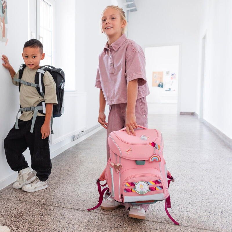 Lssig-Slim, 7-teiliges Schulranzen-Set, Slim Unique pink Bild 10