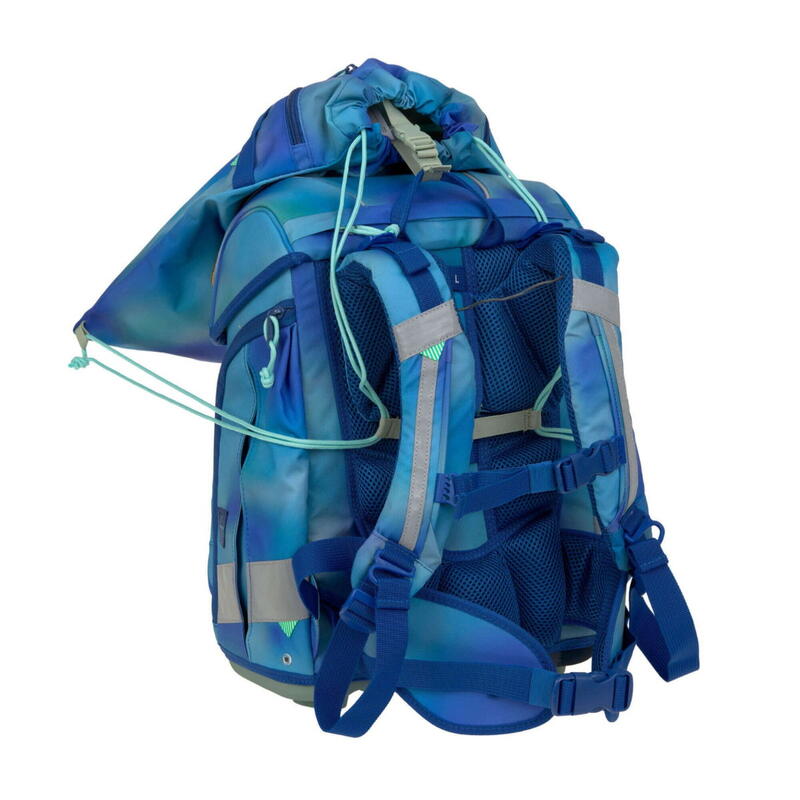 Lssig-Boxy, 7-teilige Schulranzen-Set,  Unique Gradient green/blue Bild 5