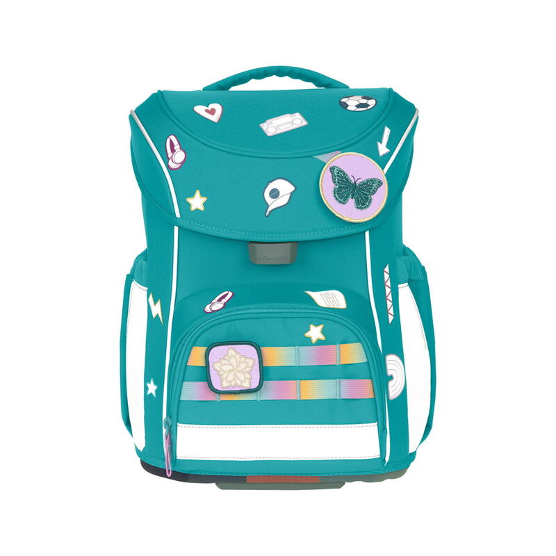 L�ssig-Slim, 7-teiliges Schulranzen-Set, Slim Unique turquoise Bild 9