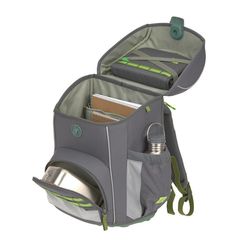 L�ssig-Slim, 7-teiliges Schulranzen-Set, Slim Unique anthracite Bild 7