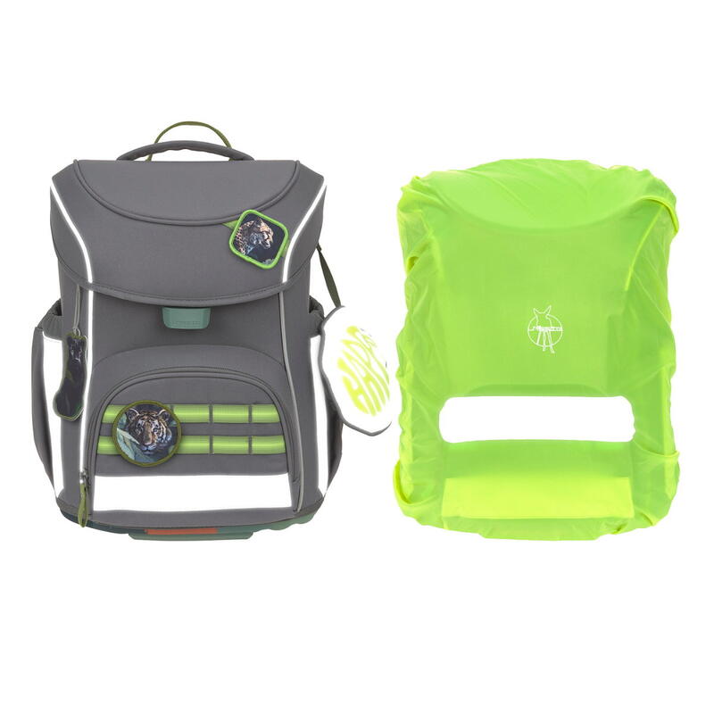 L�ssig-Slim, 7-teiliges Schulranzen-Set, Slim Unique anthracite Bild 8