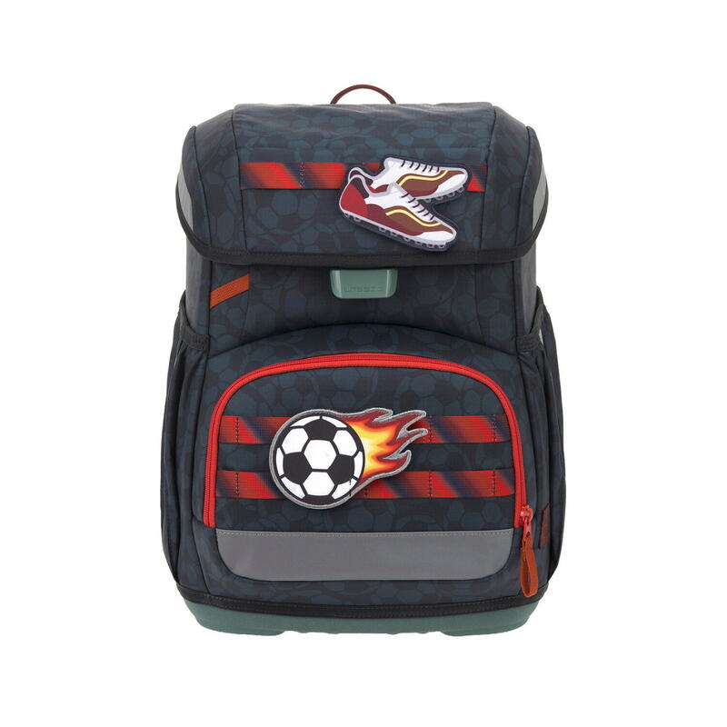 L�ssig, School Set Light Unique, School Set Football deep blue, Schulranzen-Set, Ranzen-Set, School-Set, Schulranzen leicht, erg Bild 2