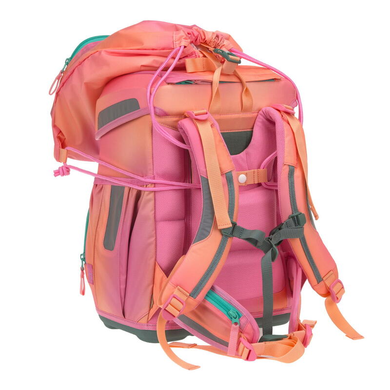 L�ssig, School Set Light Unique, School Set Sunset pink, Schulranzen-Set, Ranzen-Set, School-Set, Schulranzen leicht, ergonomisc Bild 5