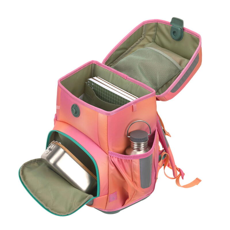L�ssig, School Set Light Unique, School Set Sunset pink, Schulranzen-Set, Ranzen-Set, School-Set, Schulranzen leicht, ergonomisc Bild 6