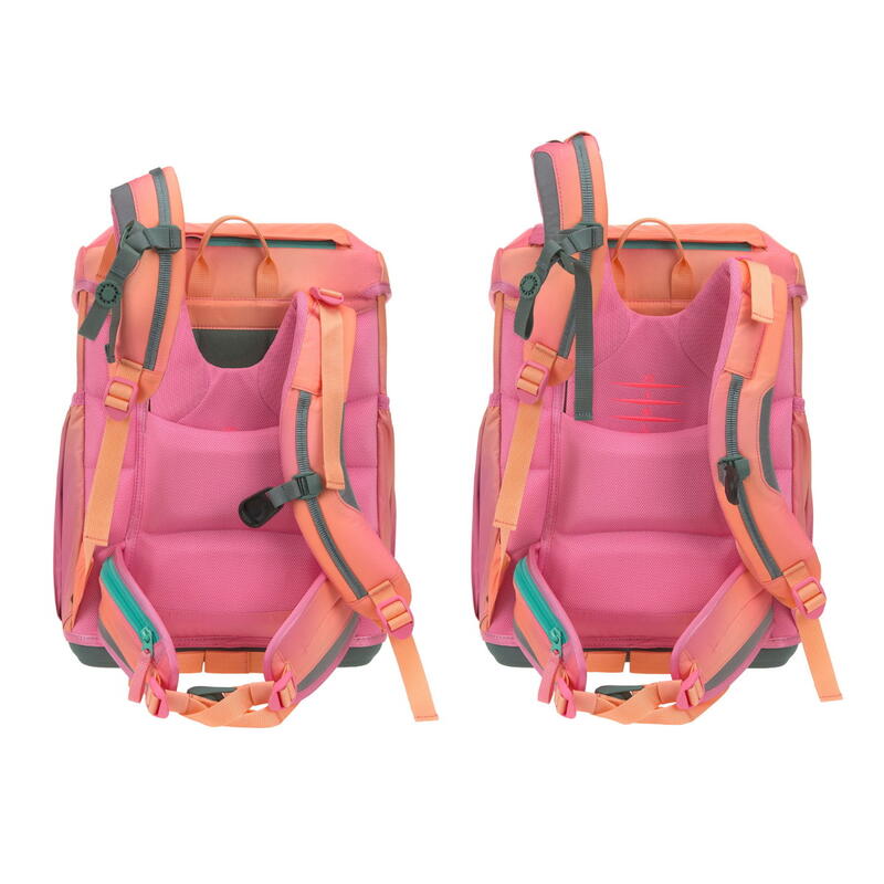L�ssig, School Set Light Unique, School Set Sunset pink, Schulranzen-Set, Ranzen-Set, School-Set, Schulranzen leicht, ergonomisc Bild 8