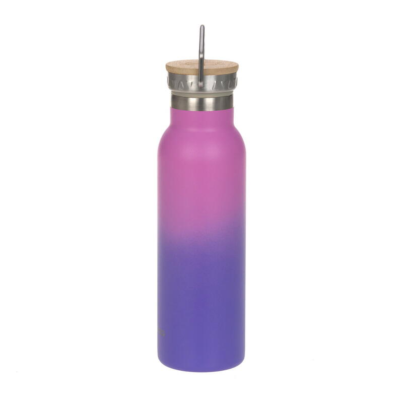 Lssig Edelstahl Trinkflasche 460 ml, Unique Gradient, lila Bild 2