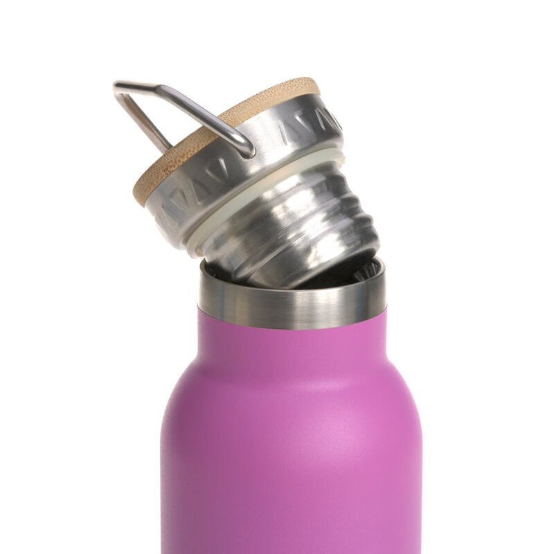 Lssig Edelstahl Trinkflasche 460 ml, Unique Gradient, lila Bild 3