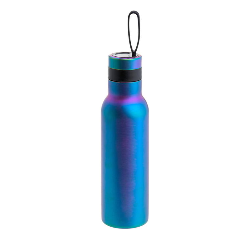 Edelstahl Trinkflasche 500 ml, BOLD, blue purple Bild 2