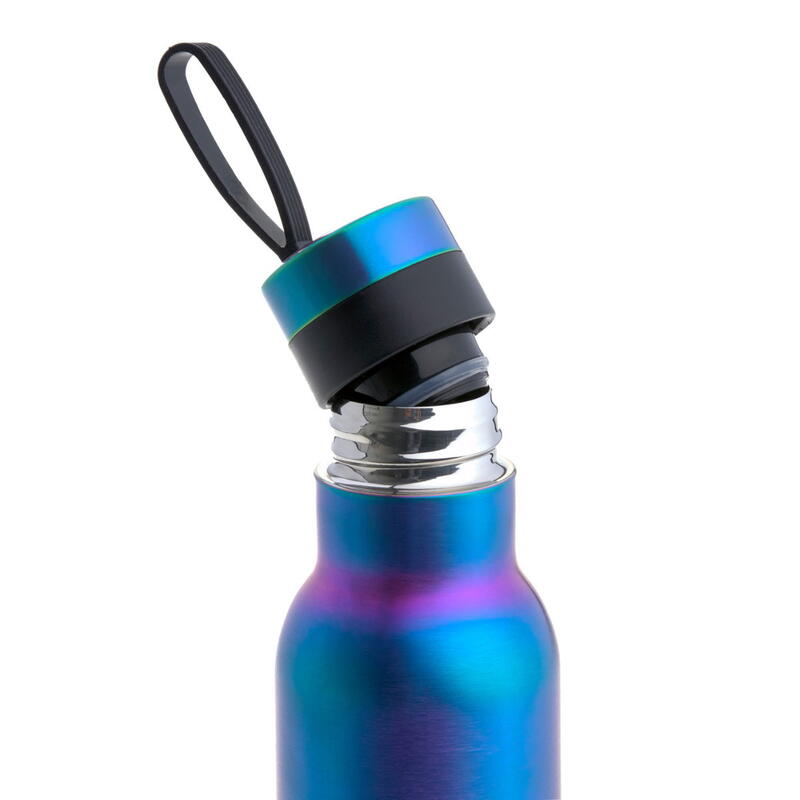 Edelstahl Trinkflasche 500 ml, BOLD, blue purple Bild 3