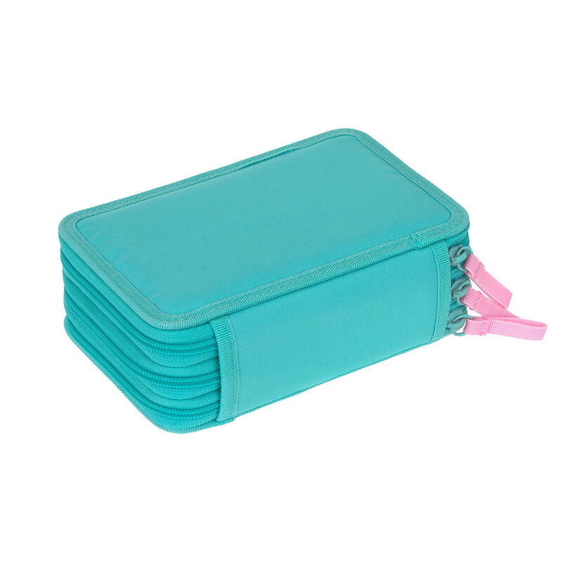 L�ssig Trriple Pencil Case Unique turquoise Bild 2