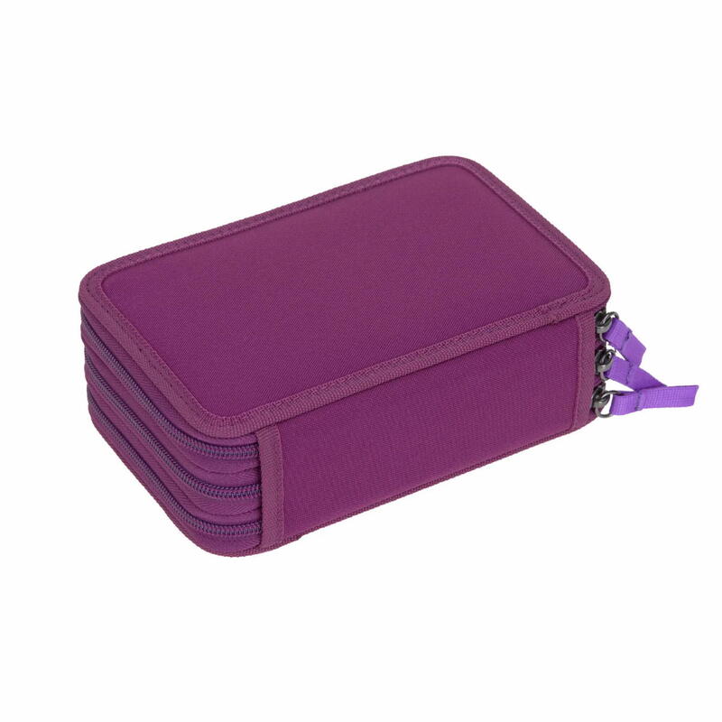 L�ssig Trriple Pencil Case Unique lilac Bild 7