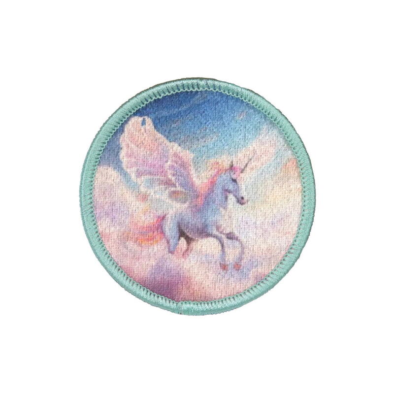 School Patches-Set, 3-teilig, 2 Patches + 1 Anh�nger, Unicorn&nbsp;Star Bild 2