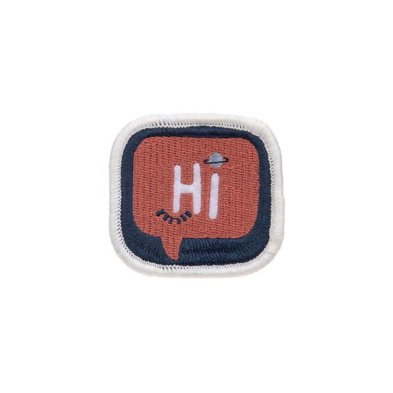 Lssig School Patches-Set, 3-teilig, 2 Patches + 1 Anhnger, Space Bild 5