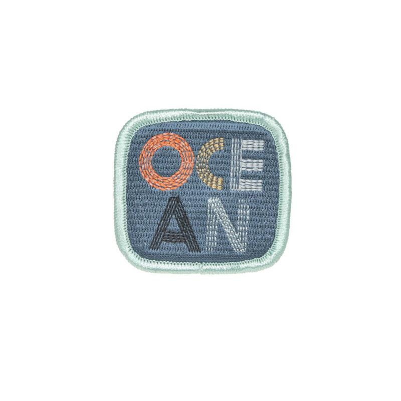 Lssig School Patches-Set, 3-teilig, 2 Patches + 1 Anhnger, Shark Ocean Edition Bild 3