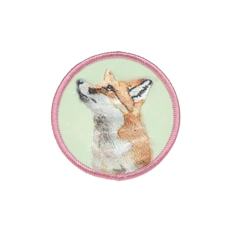 Lssig School Patches-Set, 3-teilig, 2 Patches + 1 Anhnger, Forest Bild 2